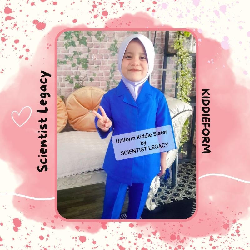 [NURSE KIDS SISTER UNIFORM] UNIFORM NURSE SISTER BUDAK