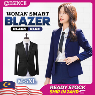 Desince Lelaki Perempuan Blazer แจ๊กเก็ตทางการ สไตล์ธุรกิจ สําหรับผู้ชาย ผู้หญิง Tuxedo MT 108