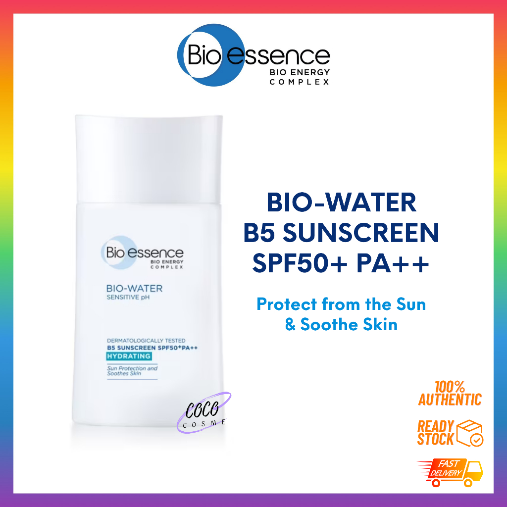 Bio ESSENCE Bio Water B5 Sunscreen SPF50+ PA++ 40ml [COCO COSME]