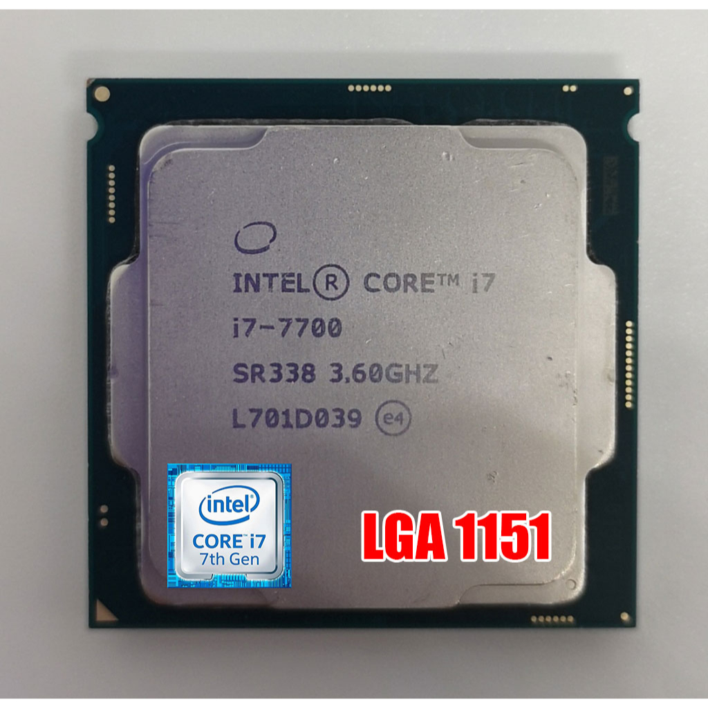 Intel มือสอง® ซ็อกเก็ต LGA1151 โปรเซสเซอร์ CPU / I3 6100 / I3 7100 / I5 6400 / I5 6500 / I5 8500 / I