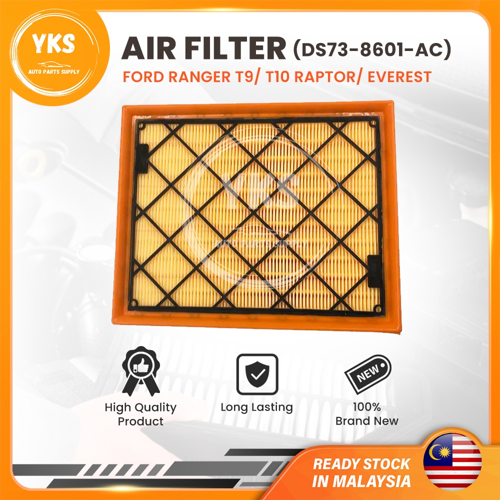 FORD (DS73-8601-AC) FORD RANGER T9 (SQUARE) ไส้กรองอากาศ / PENAPIS UDARA