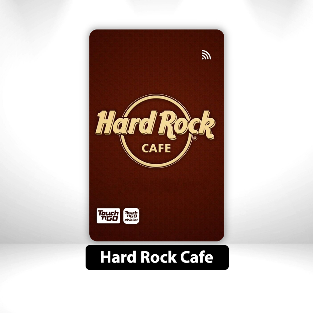 Hard Rock Cafe - สติ๊กเกอร์ TNG สติ๊กเกอร์ NFC Card Skincard Liverpool โดย Sticko Animation Touch n 