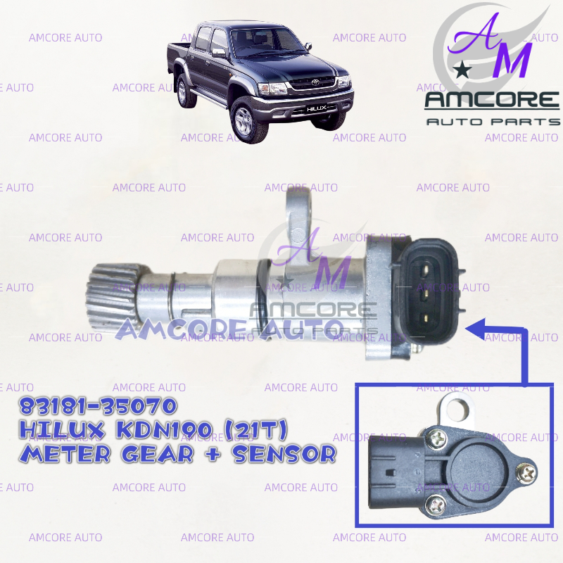 TOYOTA HILUX KDN190 (21T) - เซ็นเซอร์ SPEEDOMETER พร้อมเกียร์ / เกียร์ SPEED METER / เซ็นเซอร์ (8318