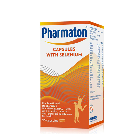 Pharmaton Capsules with Selenium 30s (EXP:1/2024)