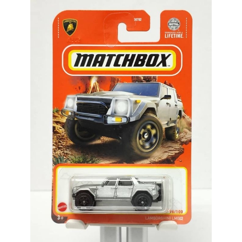 Matchbox Lamborghini LM002 - สีเงิน (96/100 2024)