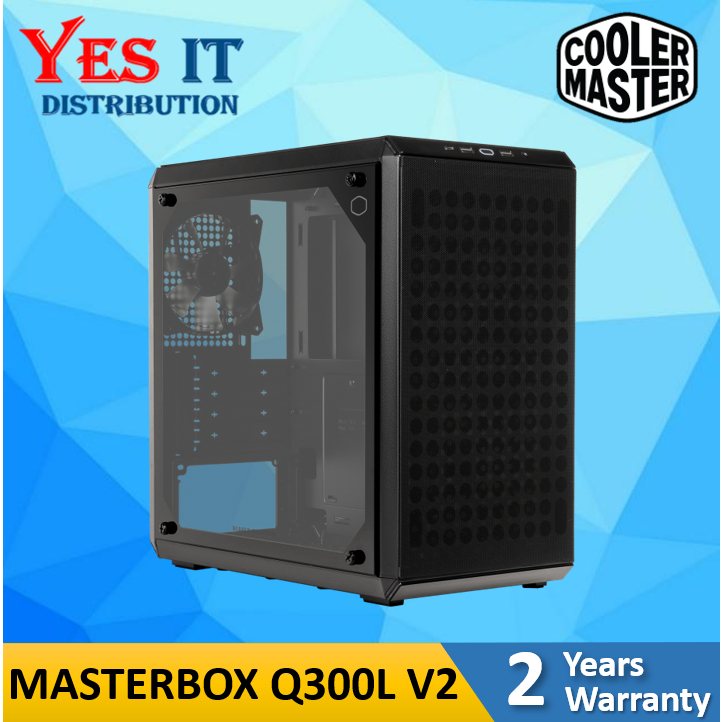 Cooler Master Masterbox Q300L / Q300L V2 m-ATX Chasis PC Casing (MCB-Q300L-KANN-S00 / MCB-Q300LV2-KG