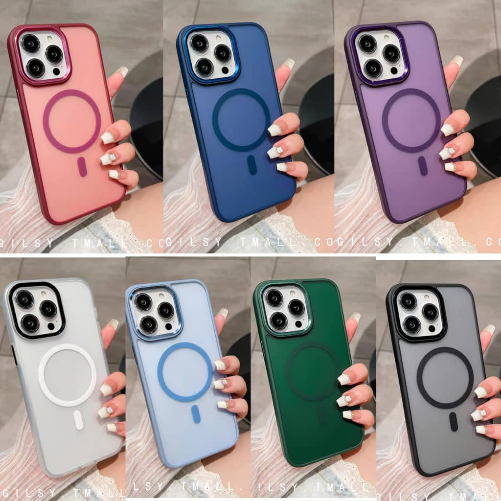 Mocome Color Skin Feel Matte Case สําหรับ iPhone 13/14/14PRO/14PROMAX/15PLUS/15PRO/15PROMAX