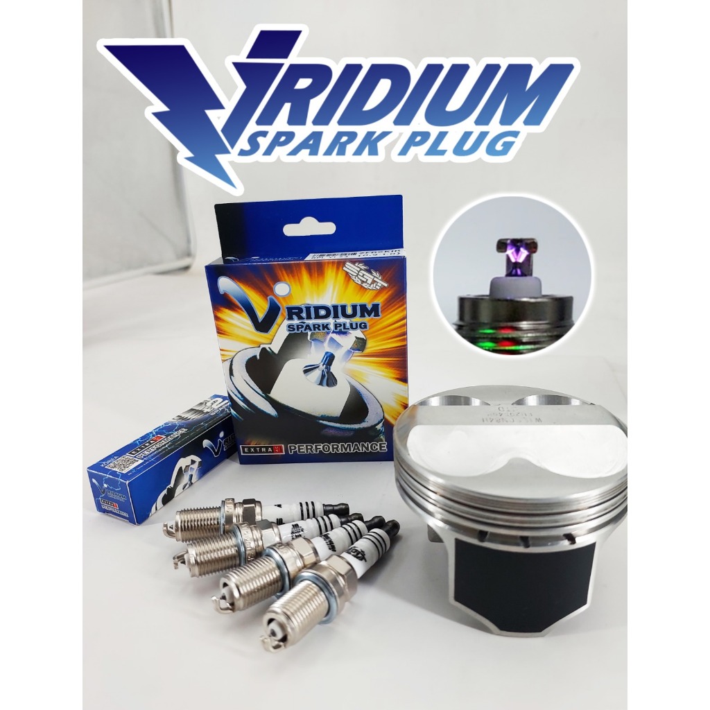 SGT Vidium +2spark BCPR6EIR สําหรับ Toyota Vios, Yaris 1NZ-FE, 2NZ-FE, 1.3, 1.5 Vidium SPARK PLUG 4 