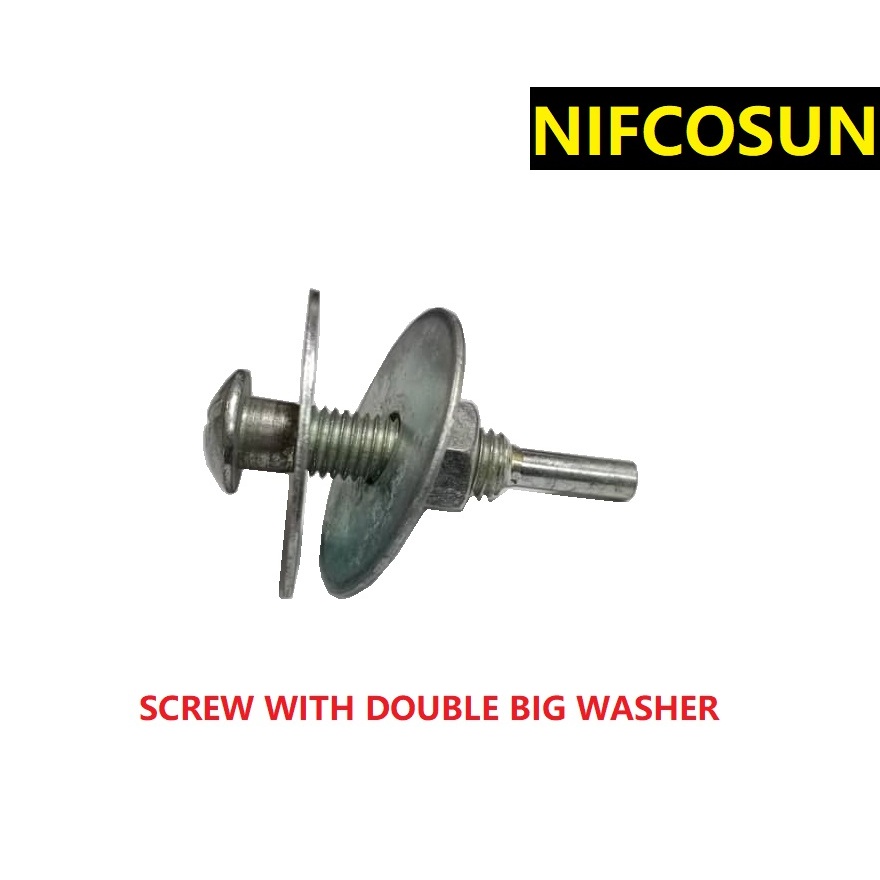 SCREW WITH DOUBLE BIG WASHER