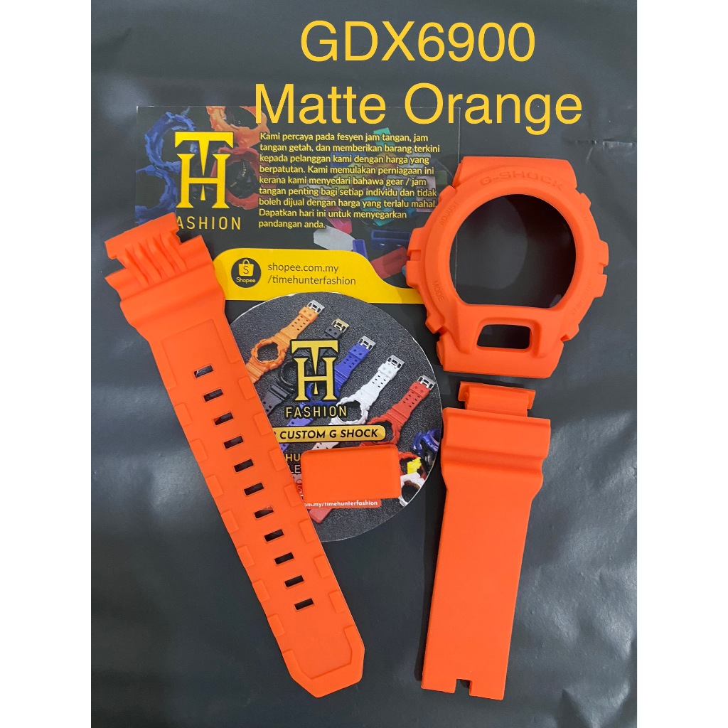 ใหม่ BNB GDX6900 SOLID MATTE + BAND & BEZEL CUSTOM + TALI JAM GSHCK
