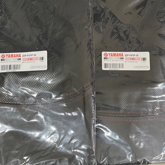 -YAMAHA N-MAX NMAX SEAT COVER RED LINE - BY YAMAHA - 2DP-F470F-02