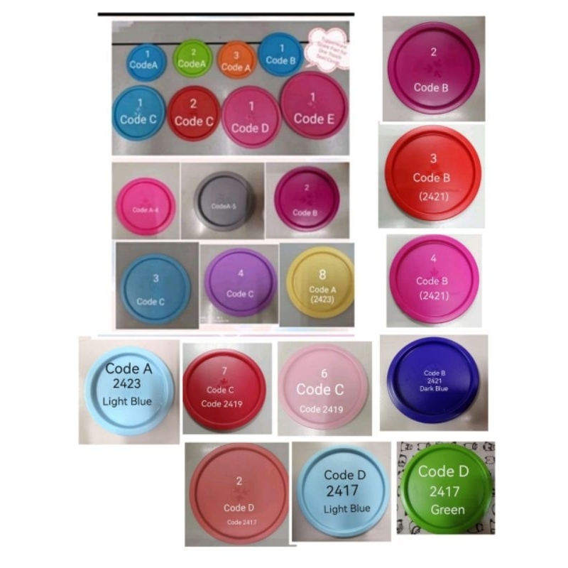 ️Tupperware อะไหล่ One Touch Seal/Cover ️