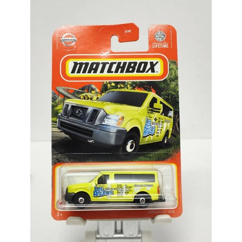 Matchbox Nissan NV Van - สีเหลือง