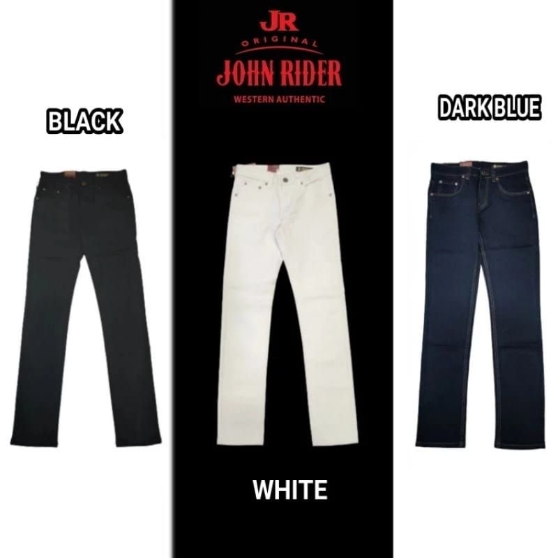 John Rider กางเกงยีนส์ Unisex Slim Fit STRETCHABLE 522-21145 / 522-21232 / 522-2132
