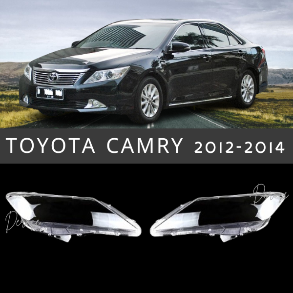 TOYOTA CAMRY ACV50 12 13 14 HEADLAMP COVER / HEADLIGHT COVER / เลนส์ HEADLAMP / เลนส์ไฟหน้า
