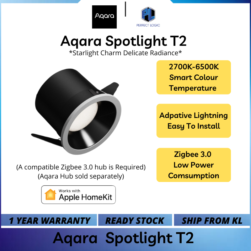ไฟสปอตไลท์ Aqara T2 ทํางานร่วมกับ Apple Homekit
