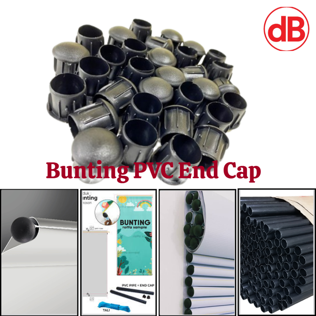 PVC Banner Cap / Bunting PVC end Cap (100 ชิ้น/ชิ้น)