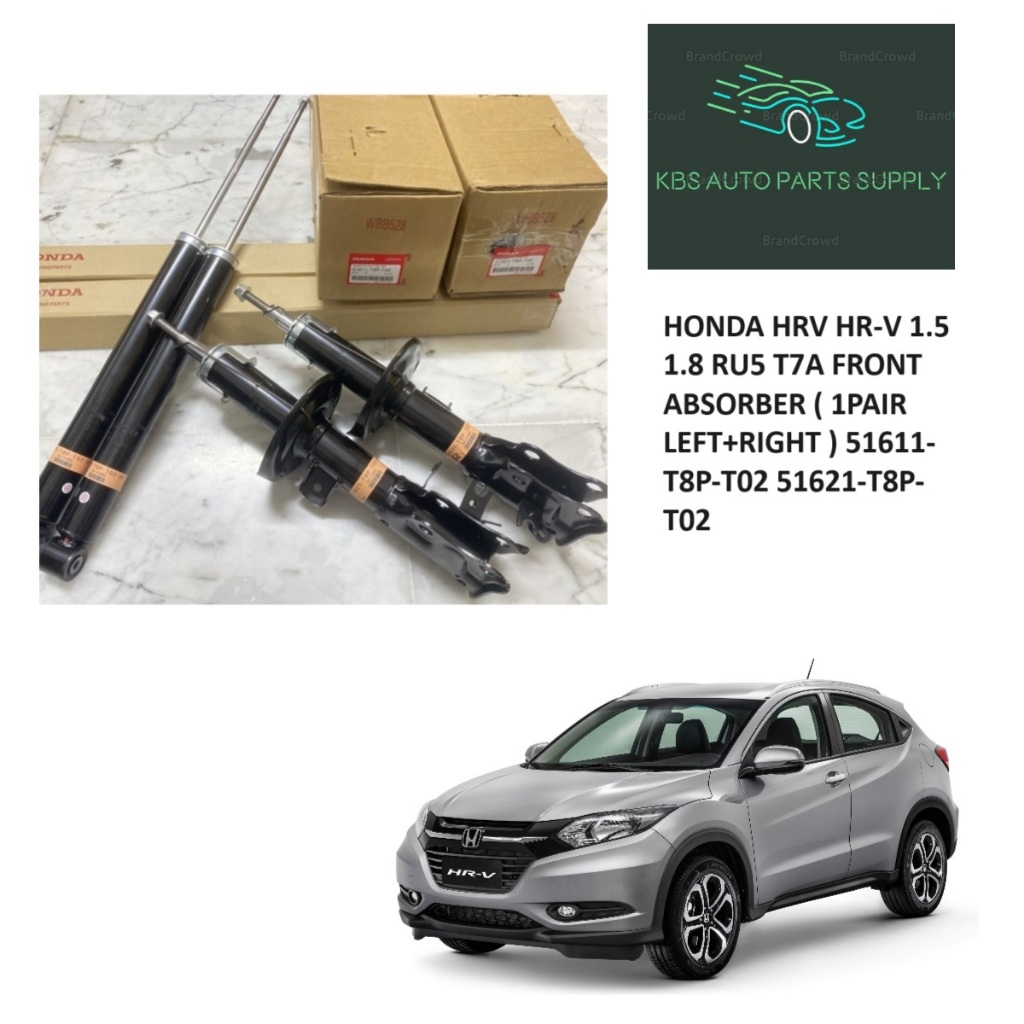 HONDA HRV HR-V 1.5 1.8 RU5 T7A ด้านหน้า ABSORBER ( 1PAIR ซ้าย+ขวา ) 51611-T8P-T02 51621-T8P-T02