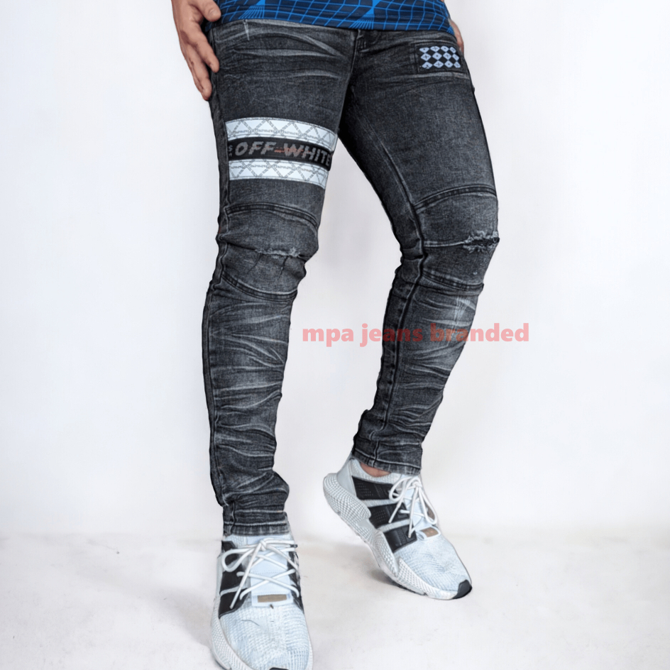 [ADS BIGBANG KOYAK 2] Bigbang Viral Jeans / Bigbang Jeans Rubber Fabric Memori Stretch / Premium Jea
