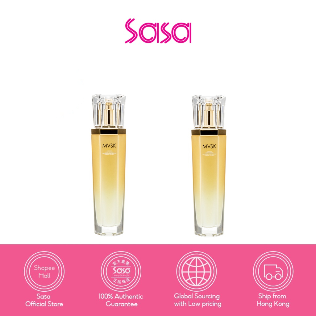 MVSK 24K Gold - Sheep Placenta Restoring Toner Solution (Unique Micro-emulsion Tech) 100ml x2pcs
