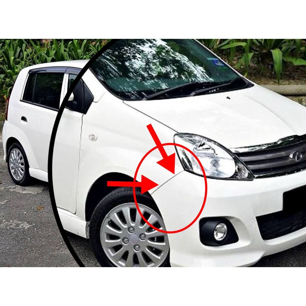 PERODUA VIVA FRONT SIDE BUMPER BRACKET DEPAN BUMPER BRACKET 52115-BZ030 52116-BZ030