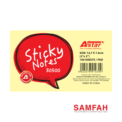 ASTAR 30500 STICK NOTE