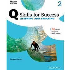 Q SKILLS สําหรับ SUCCESS 2: LISTENING & SPEAKING 2/E