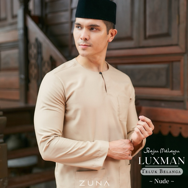 NUDE LUXMAN series Baju Melayu (Teluk Belanga) ผ้าฝ้ายญี่ปุ่นพรีเมี่ยม