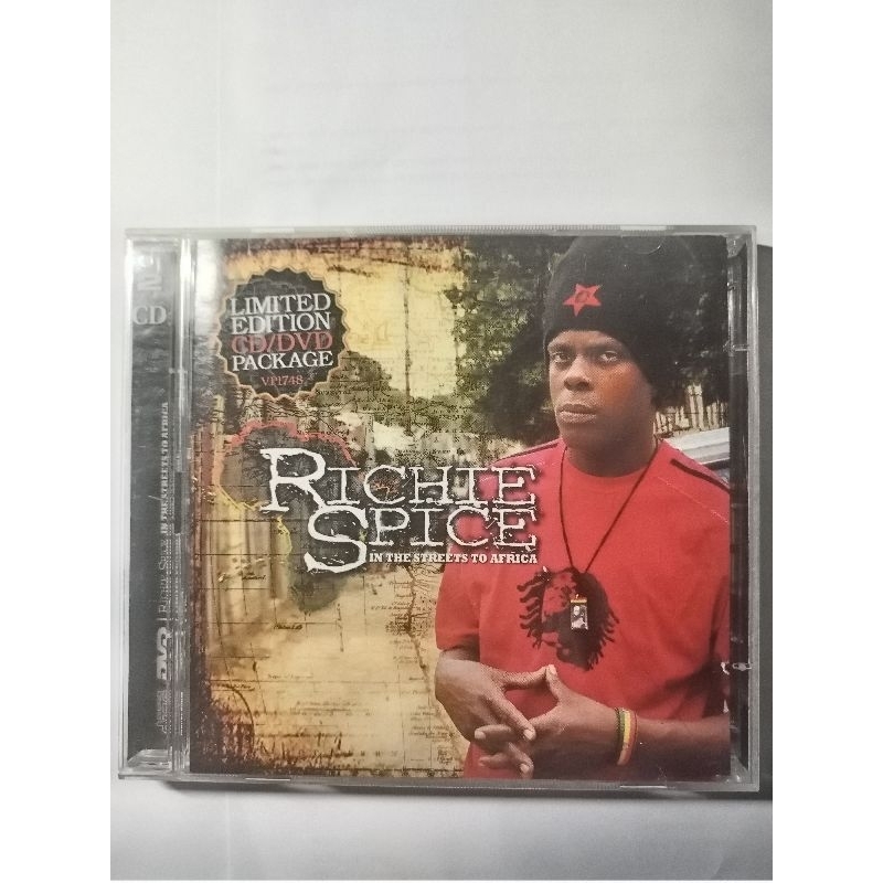 Richie SPOCE "ในถนนสู่แอฟริกา" CD+DVD