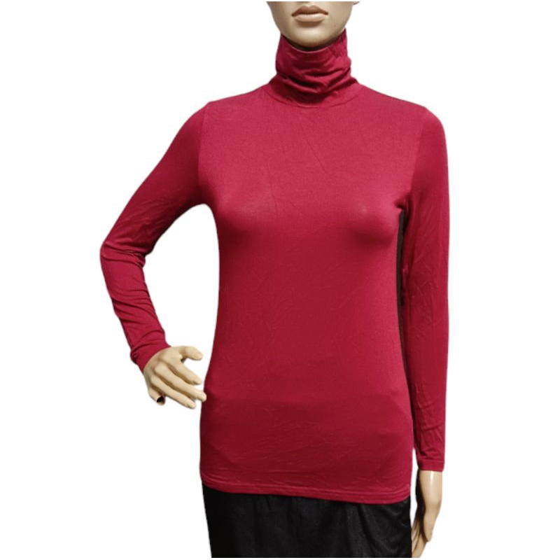 BMT2223 - (L) BODY HEATER เสื้อคอ TURTLE ด้านใน