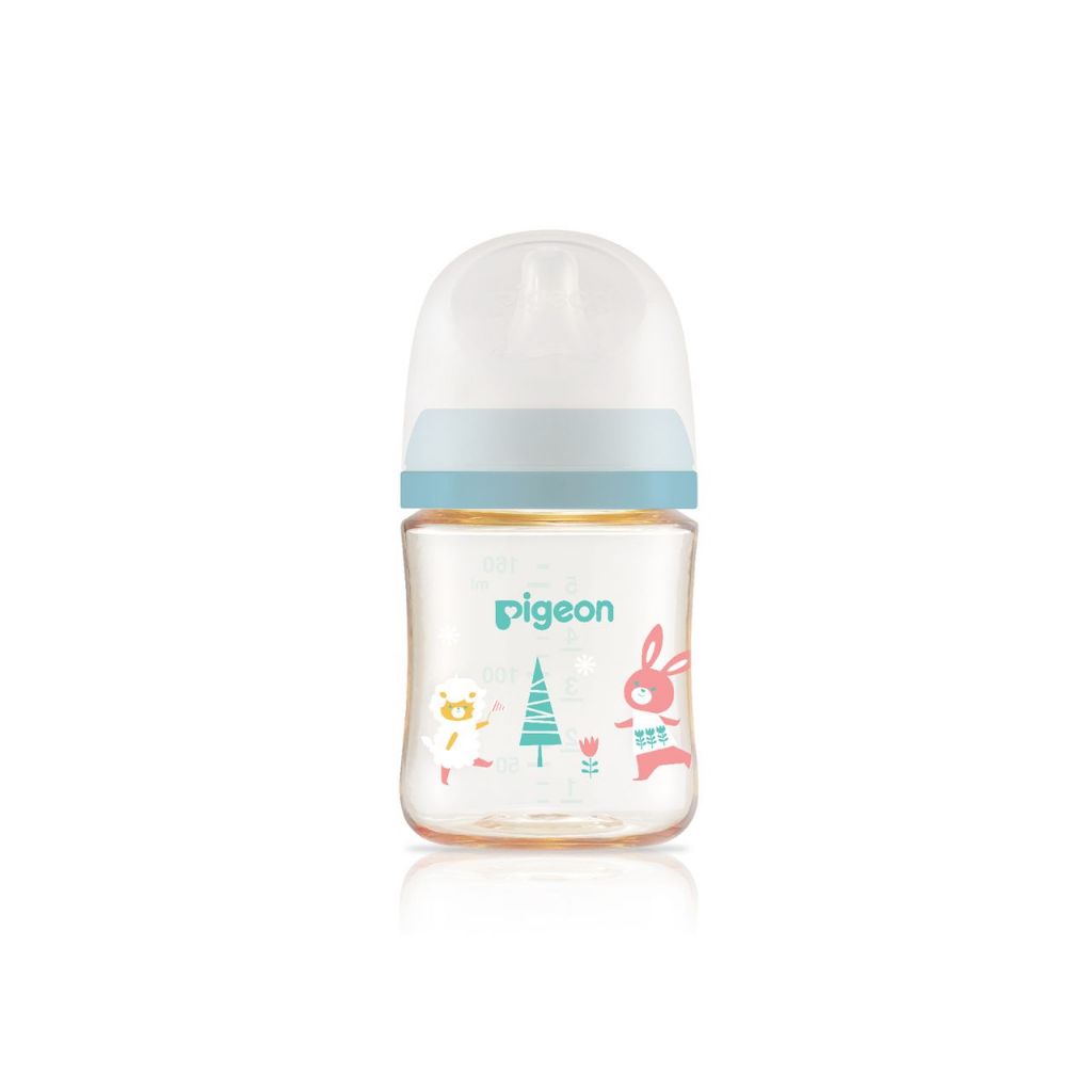 Pigeon SofTouchTM ขวดนม PPSU คอกว้าง สัตว์
