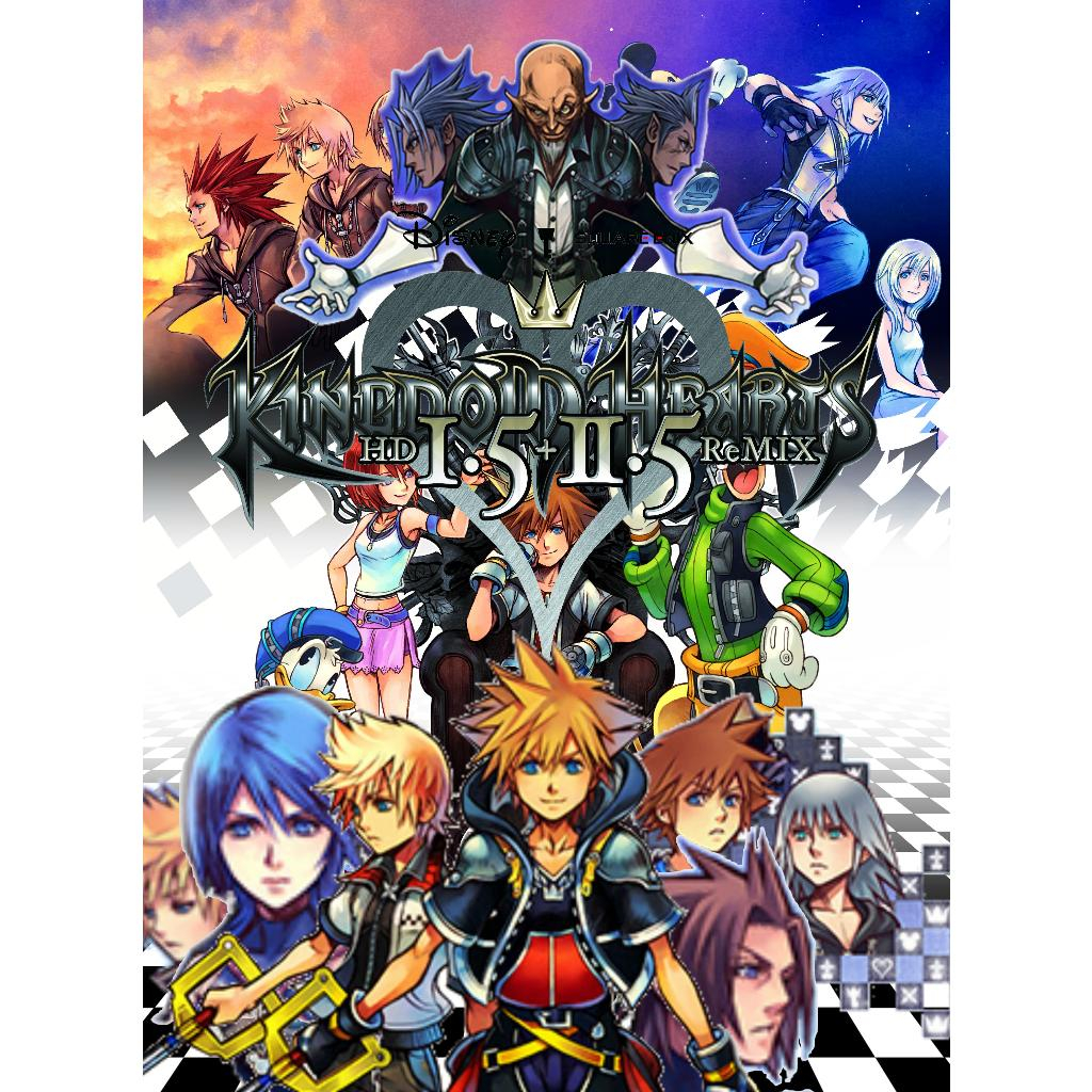 Kingdom Hearts HD 1.5 and 2.5 ReMIX - Offline PC Game with DVD