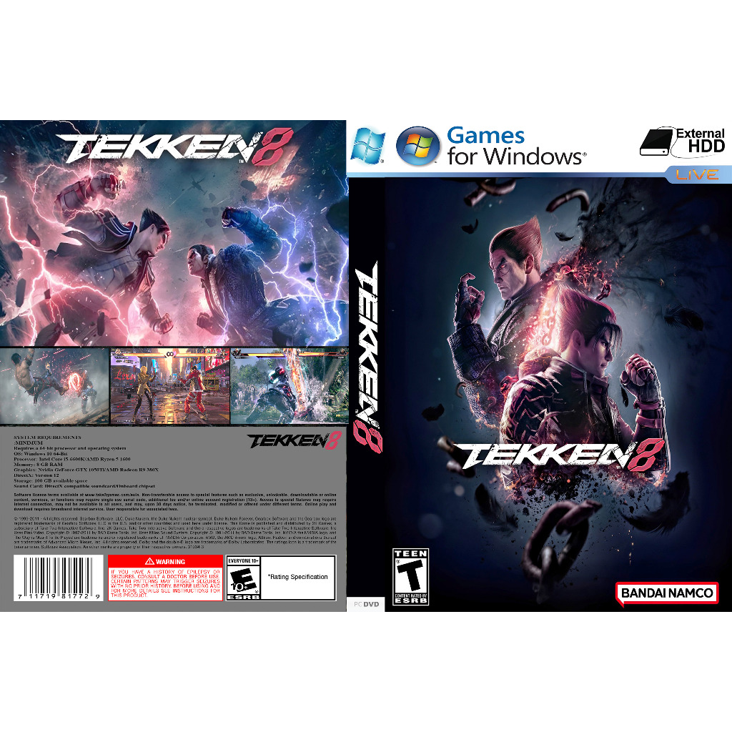 TEKKEN 8 PC GAME Offline [Pendrive INSTALLATION]