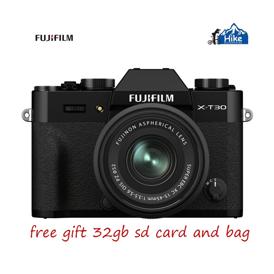 FUJIFILM X-T30 II พร้อม XC 15-45mm OIS PZ Lens (สีดํา) (Fujifilm Malayasia) ใหม่เอี่ยม