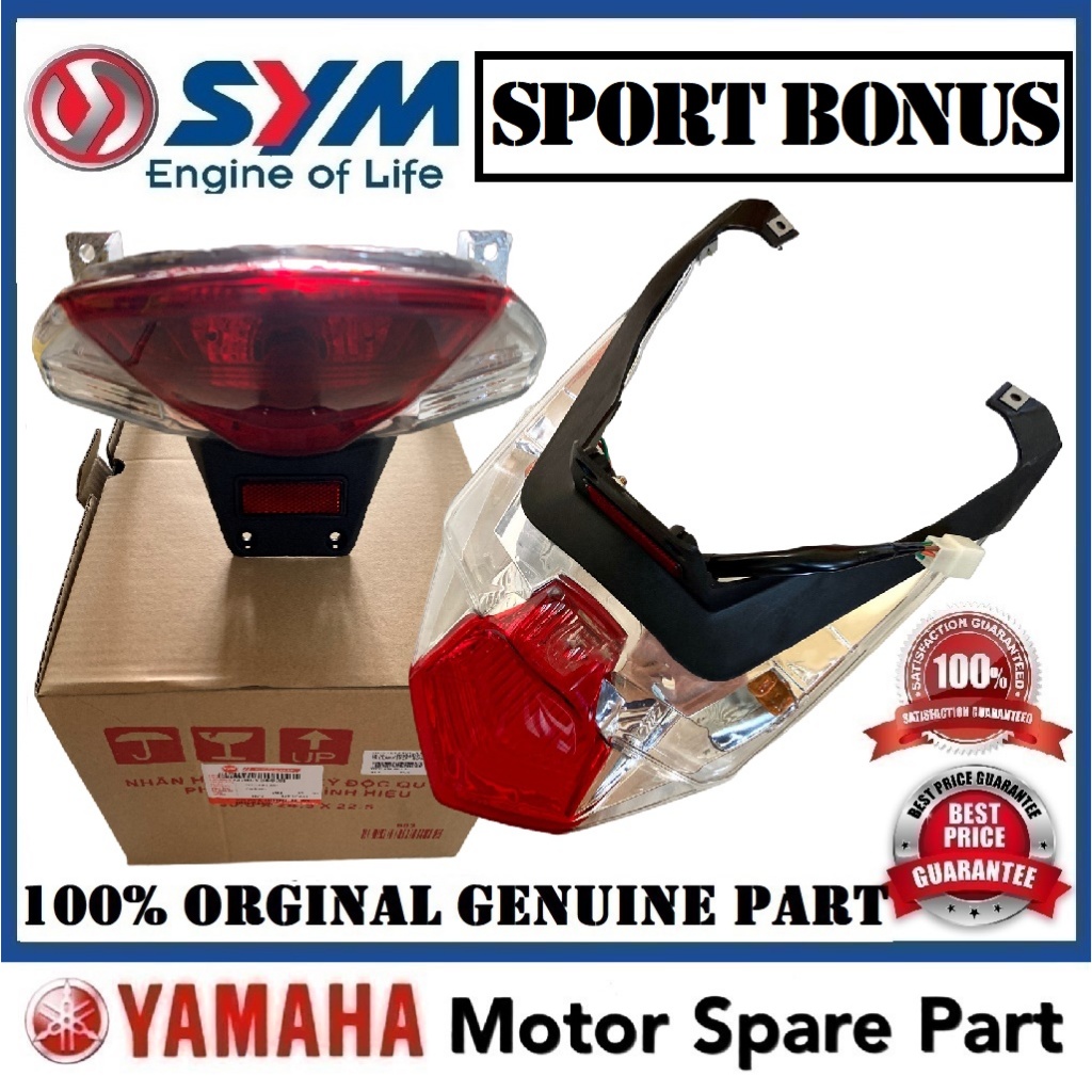 SYM SPORT BONUS TAIL LAMP ASSY 0 33700-VB4-0001 LIGHT LAMPU BELAKANG EKOR SPORTBONUS SPORT-BONUS 110