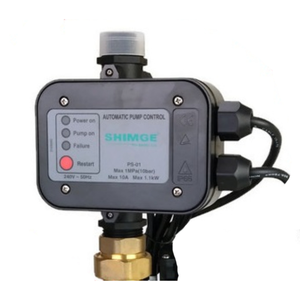 SHIMGE PS-01 PUMP CONTROL - ระบบออโตเมติกสําหรับปั๊มน้ํา BELOW 1.5HP