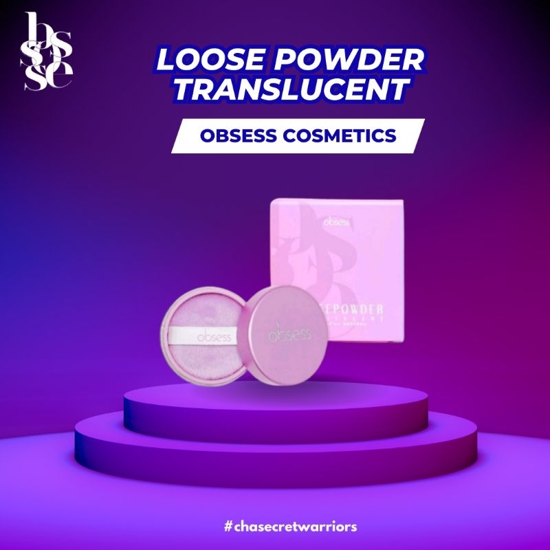 Loose POWDER TRANSLUCENT OBSESS COSMETICS