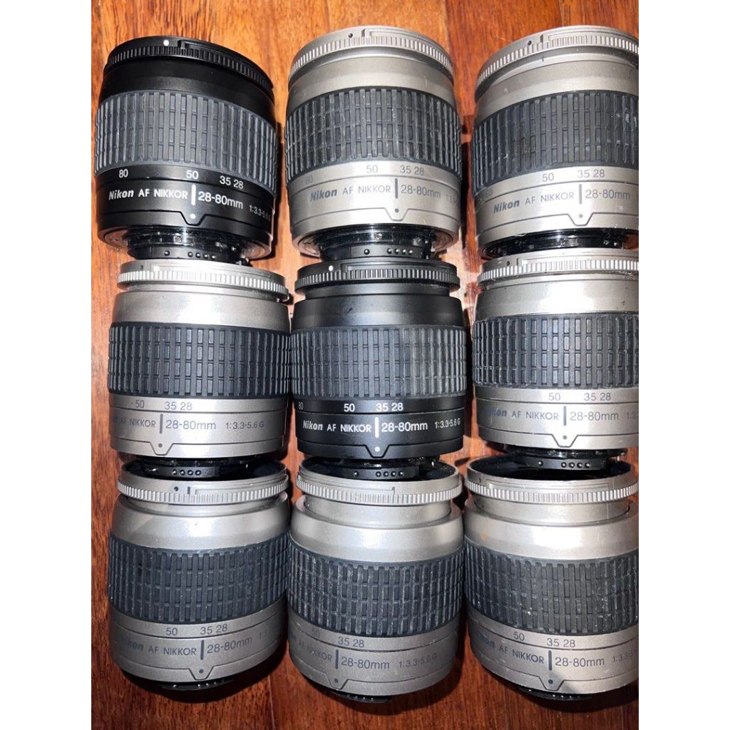 (มือสอง) เลนส์ nikon 28-80G f mount
