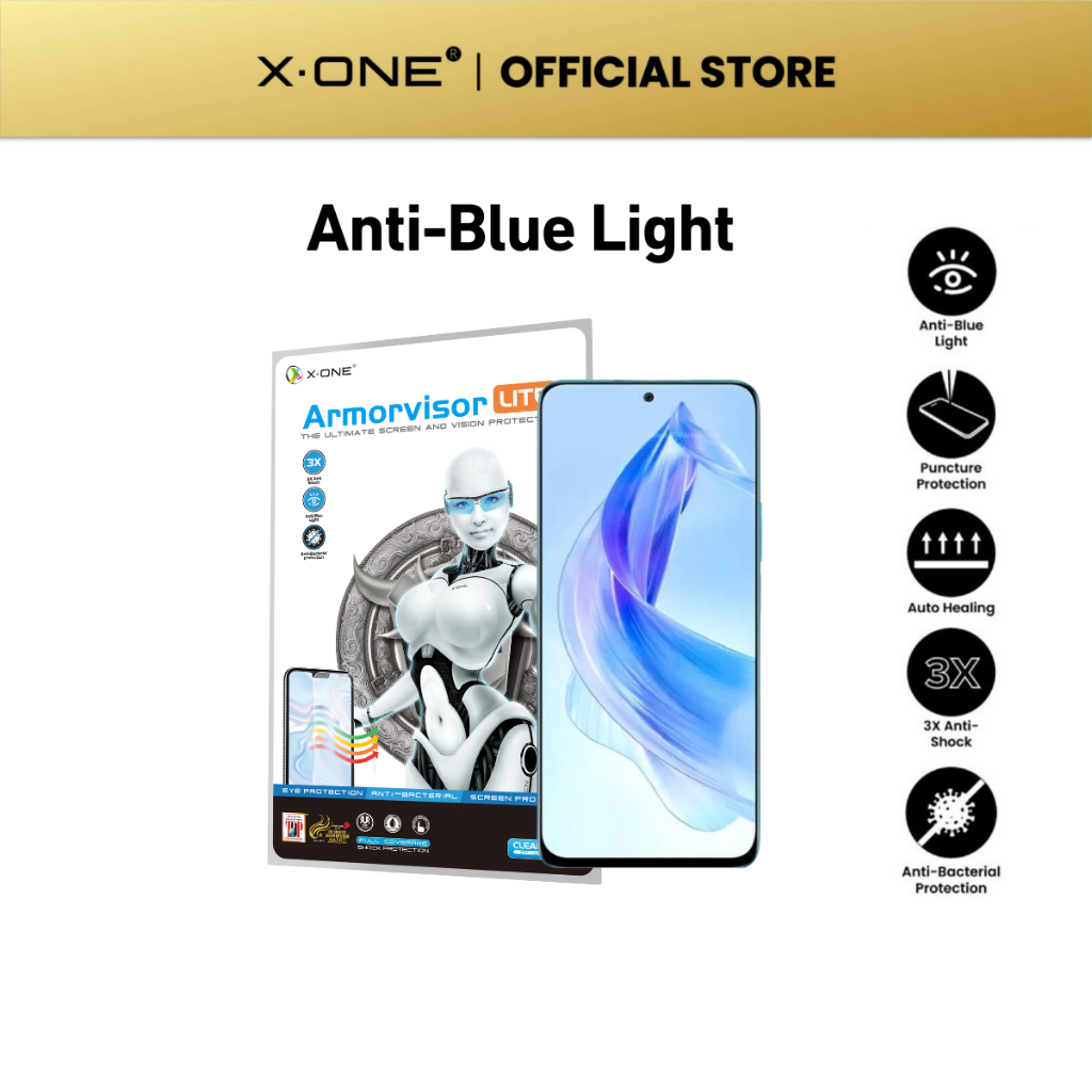 XD One Armorvisor Lite สําหรับ Honor x9b/ x9a/ x9/ x8b/ x8a/ x8/x7b/ x7a/ x7 - ตัวป้องกันหน้าจอป้องก