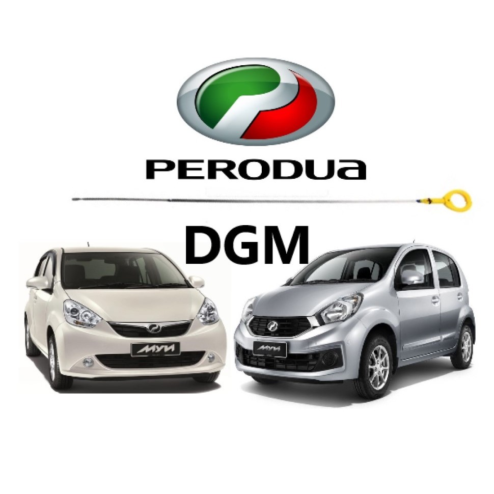Perodua Myvi LAGI BEST / ICON 1.3cc 2011-2016Y Engine Dipstick / Oil Lever Gauge (15301-BZ060)