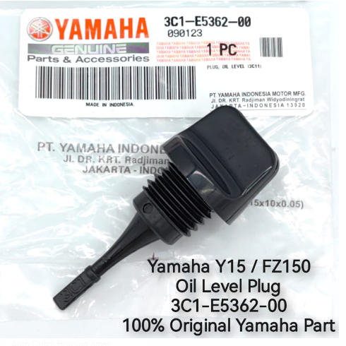 YAMAHA Y15 LC135 5S FZ150 ENGINE OIL LEVER PLUG OIL DIPPER PERNUTUP MINYAK HITAM -3C1-E5362-00