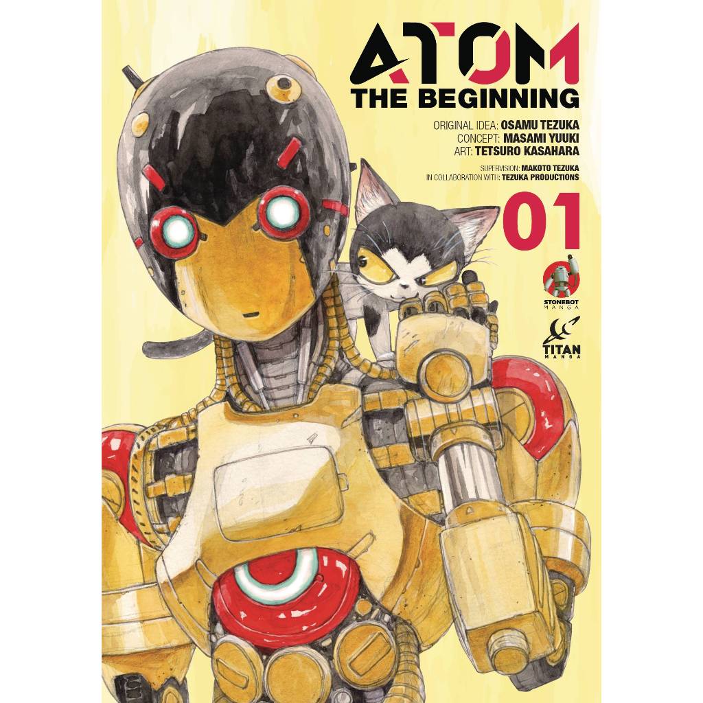 Atom THE BEGINNING MANGA SERIES TITAN COMICS ASTRO BOY PREQUEL