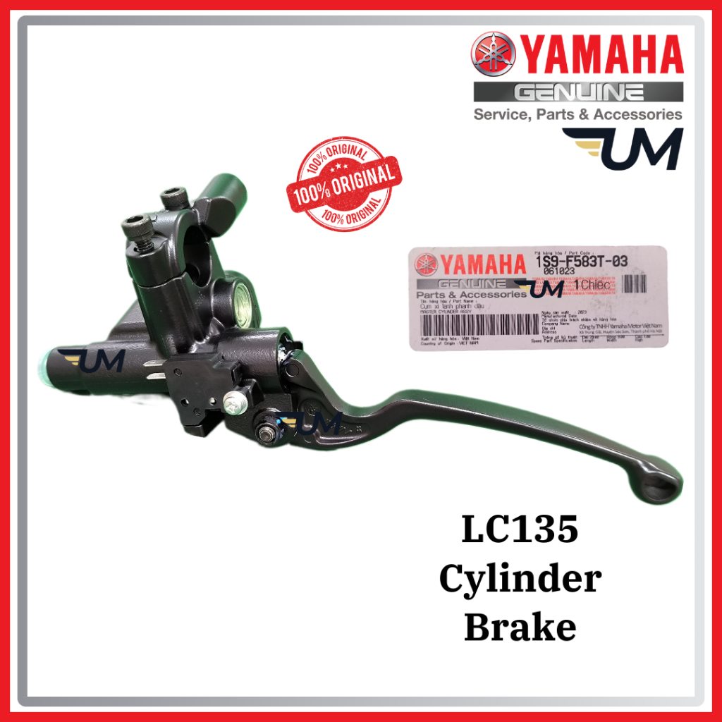 YAMAHA LC135 V1-V7 MASTER CYLINDER UPPER ดิสก์เบรกปั๊ม MASTERPUMP 135LC Y125 Y15 1S9-F583T V2 V3 V4 