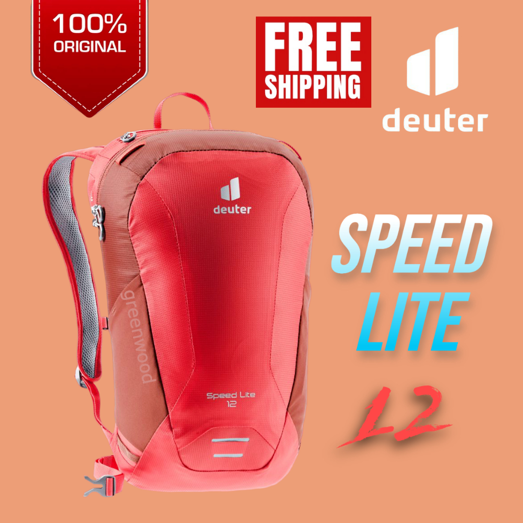 DEUTER Speed Lite 12 Hiking Backpack Original Deuter, 12L Volume, Unisex, Lightweight