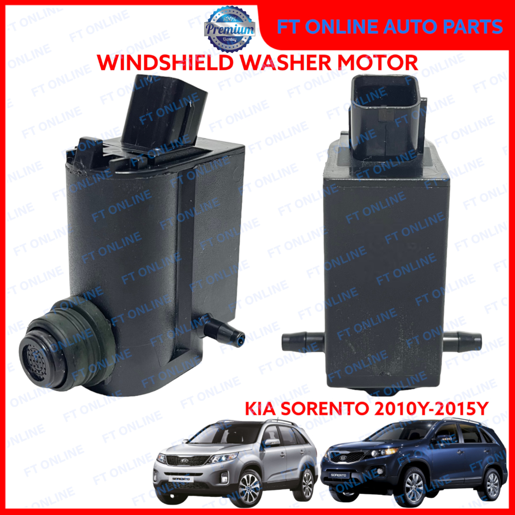 KIA SORENTO 2010-2015 XM WASHER มอเตอร์/PUMP WINDSHIELD WIPER TANK 2011 2012 2013 2014