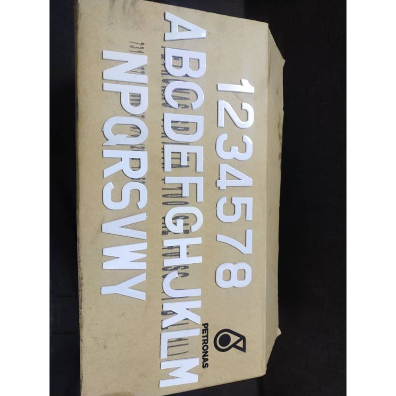 (7 ชิ้น=RM4.99) C70 C50 GBO Y80 YB100 NUMBER PLATE