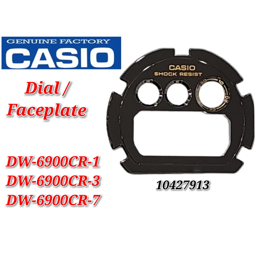 Casio G-Shock DW-6900CR-3 / DW-6900CR-7	DW-6900CR-1 อะไหล่สํารอง - DIAL ..