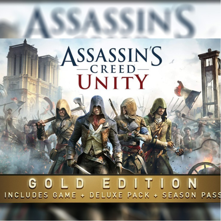 รวม DLC Assassins Creed Unity Gold Edition - เกมพีซีออฟไลน์พร้อม DVD/Pendrive
