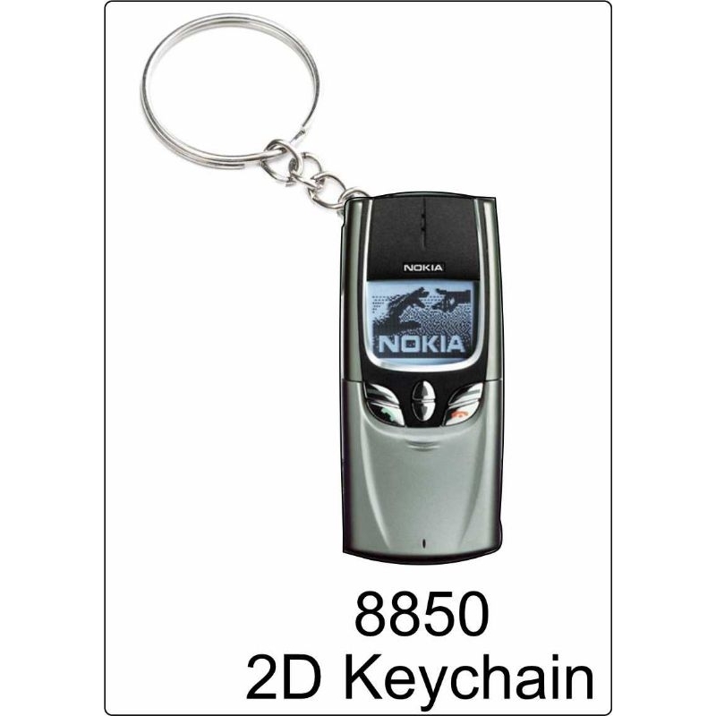 พวงกุญแจ Nokia 8850 2d สไตล์ย้อนยุค สําหรับโทรศัพท์มือถือ