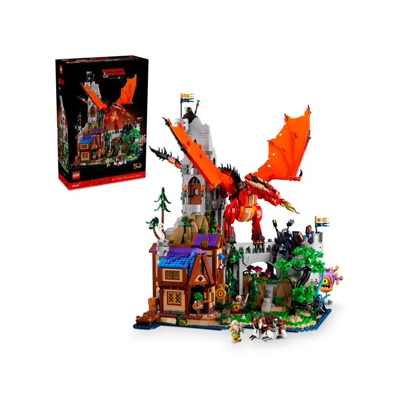 [Bricks Concept] LEGO 21348 Dungeons & Dragons: Red Dragons Tale -